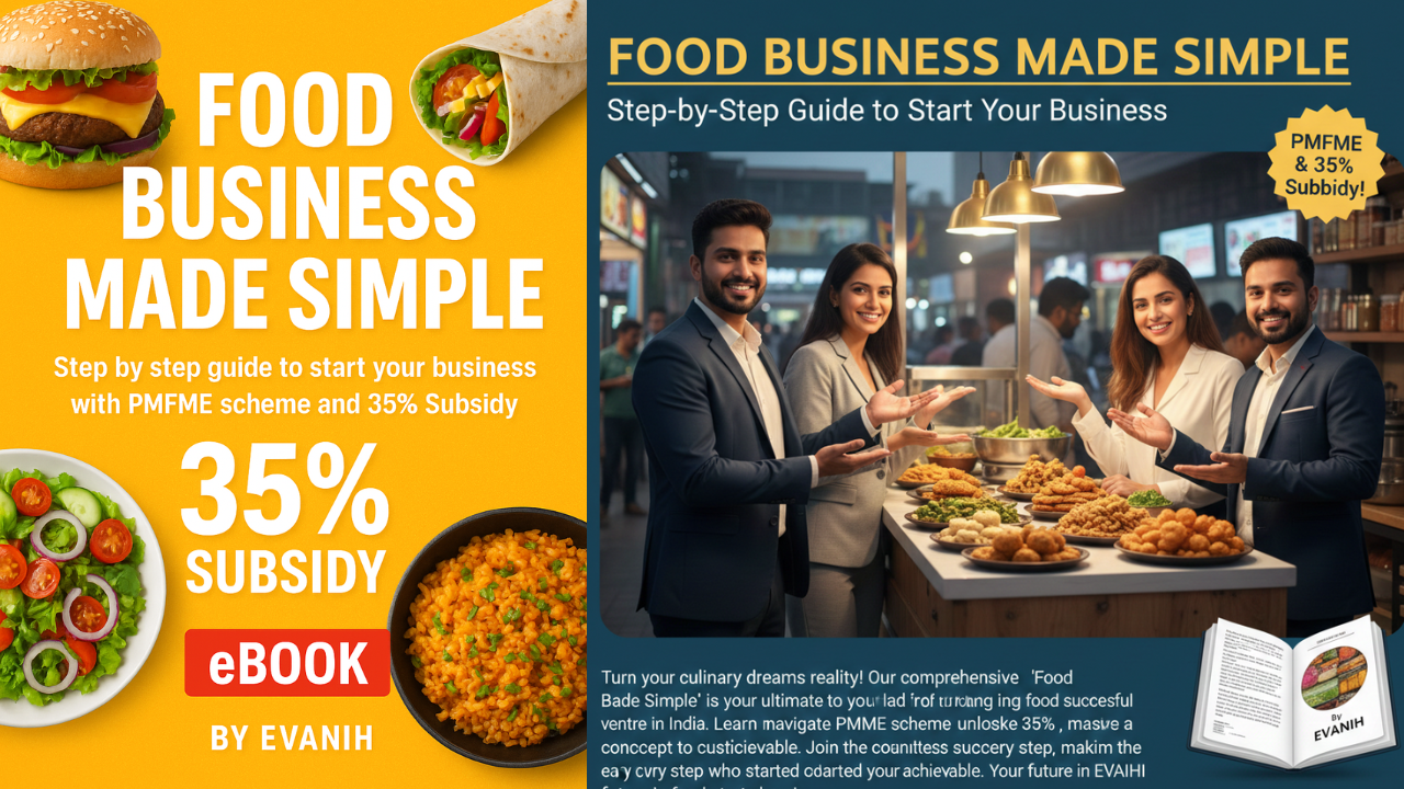 Food Business Made Simple e-book guide by EVANIH
